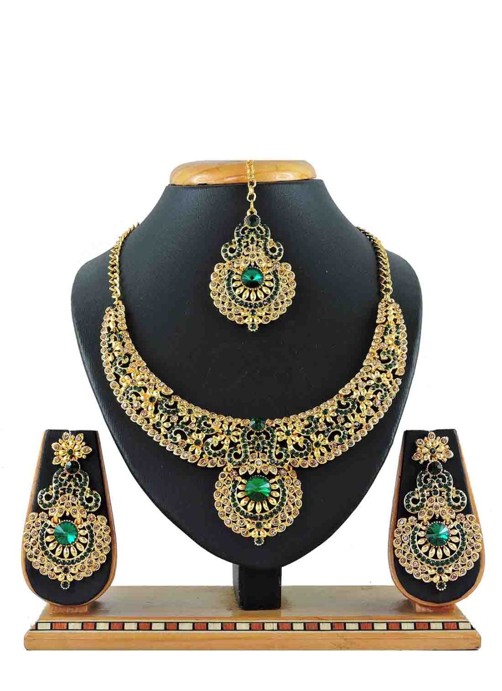 Buy Gold Ceremonial Necklace Set Online