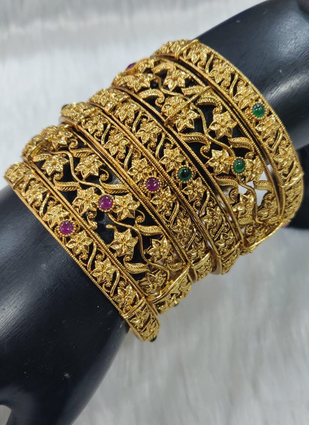 Gold Party Bangles