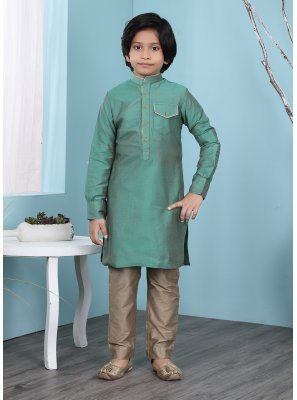 Green Party Kurta Pyjama