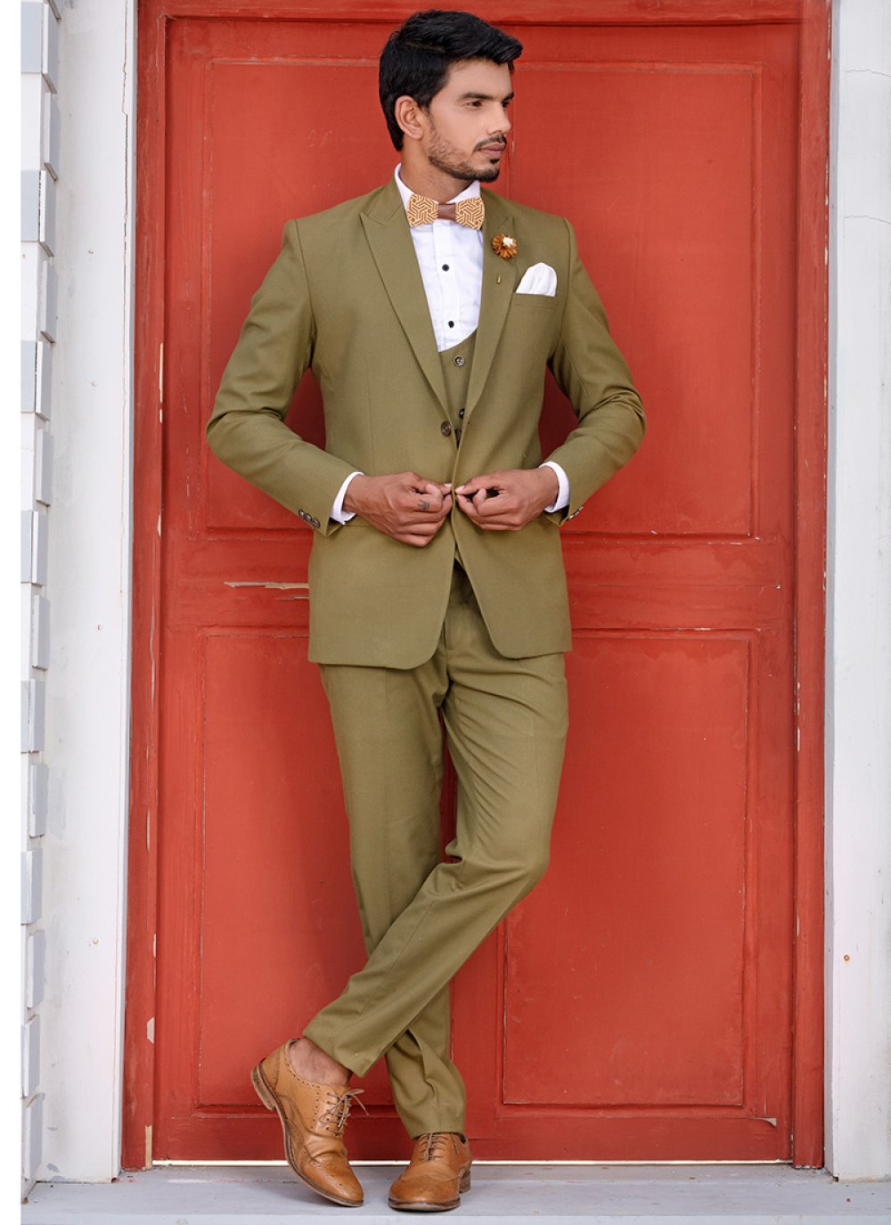 Buy Green Blazers Collections For Men in India - French Crown