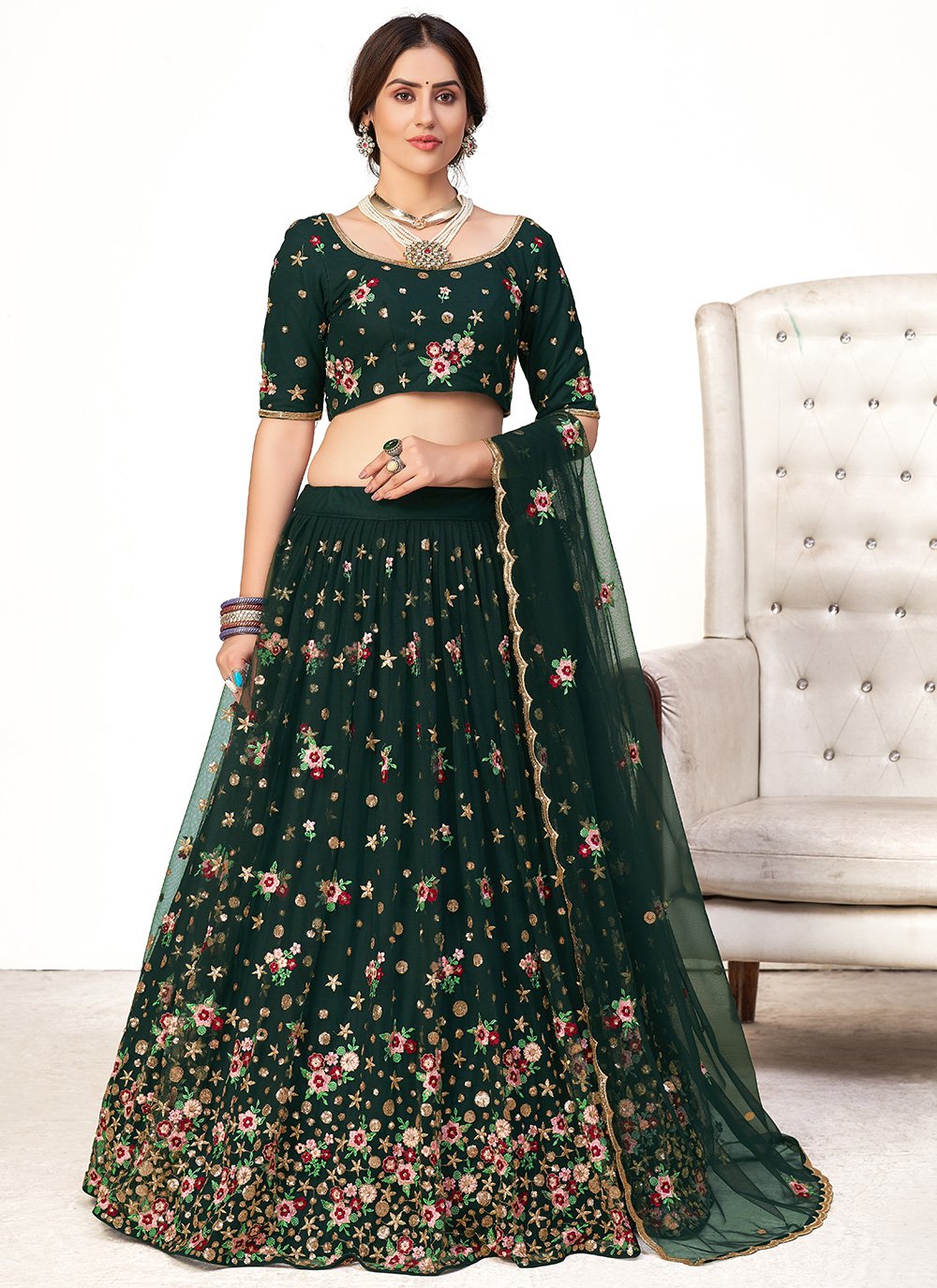 Ghagra odni hot sale dress