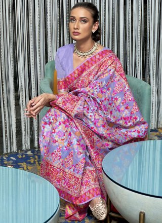 Handloom silk Weaving Classic Saree