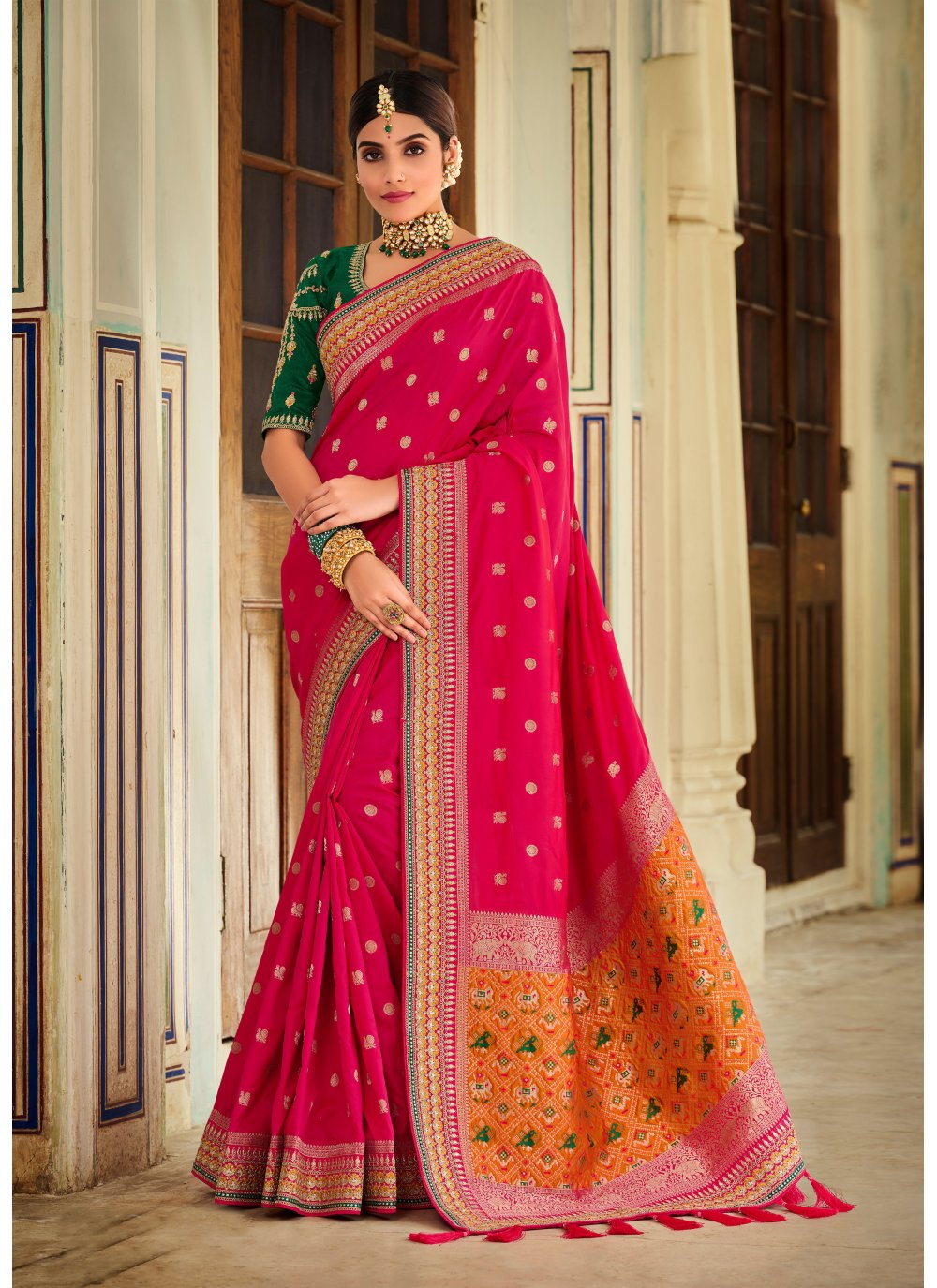 6 x girl’s Bollywood designer sari & blouse & 6 x boys costumes for Diwali