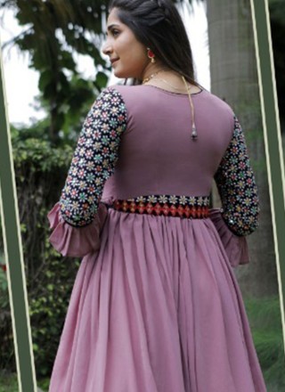 Lavender Festival Designer Gown