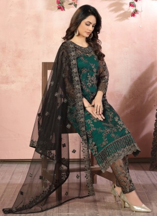 Net Pant Style Suit