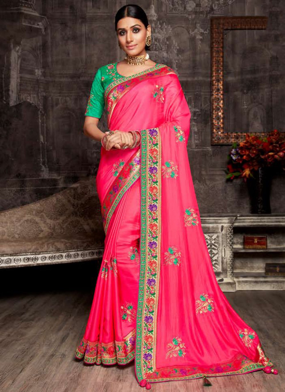 Fancy Sarees Online Shopping With Price | Punjaban Designer Boutique