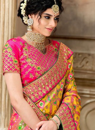 Patola Silk  Fancy Designer Traditional Saree