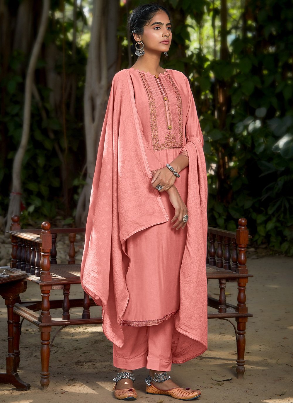 Pink Designer Pakistani Salwar Suit
