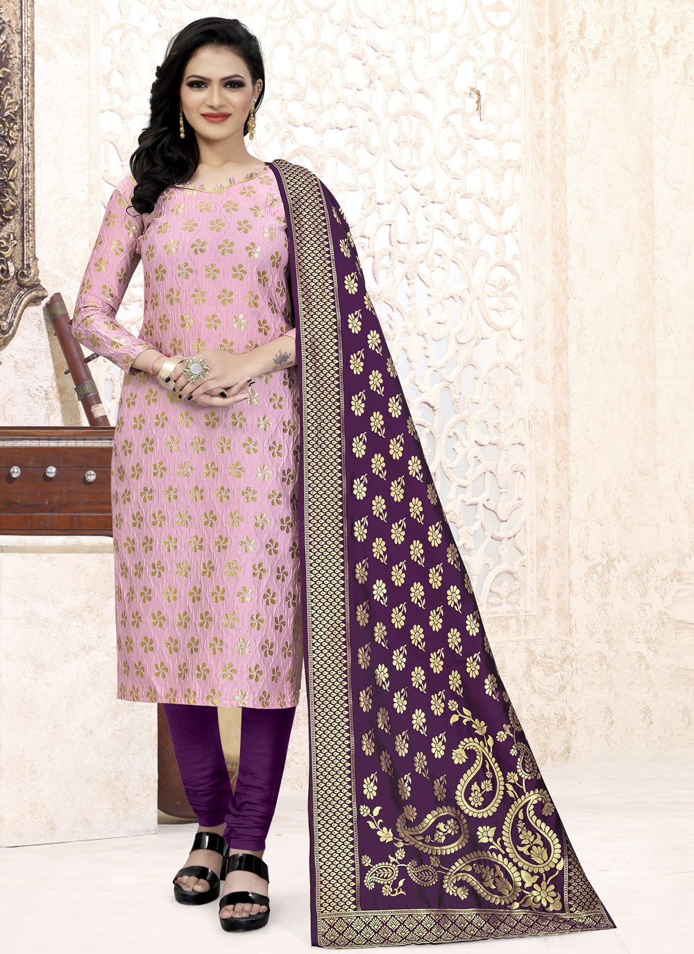 Fancy churidar clearance dress