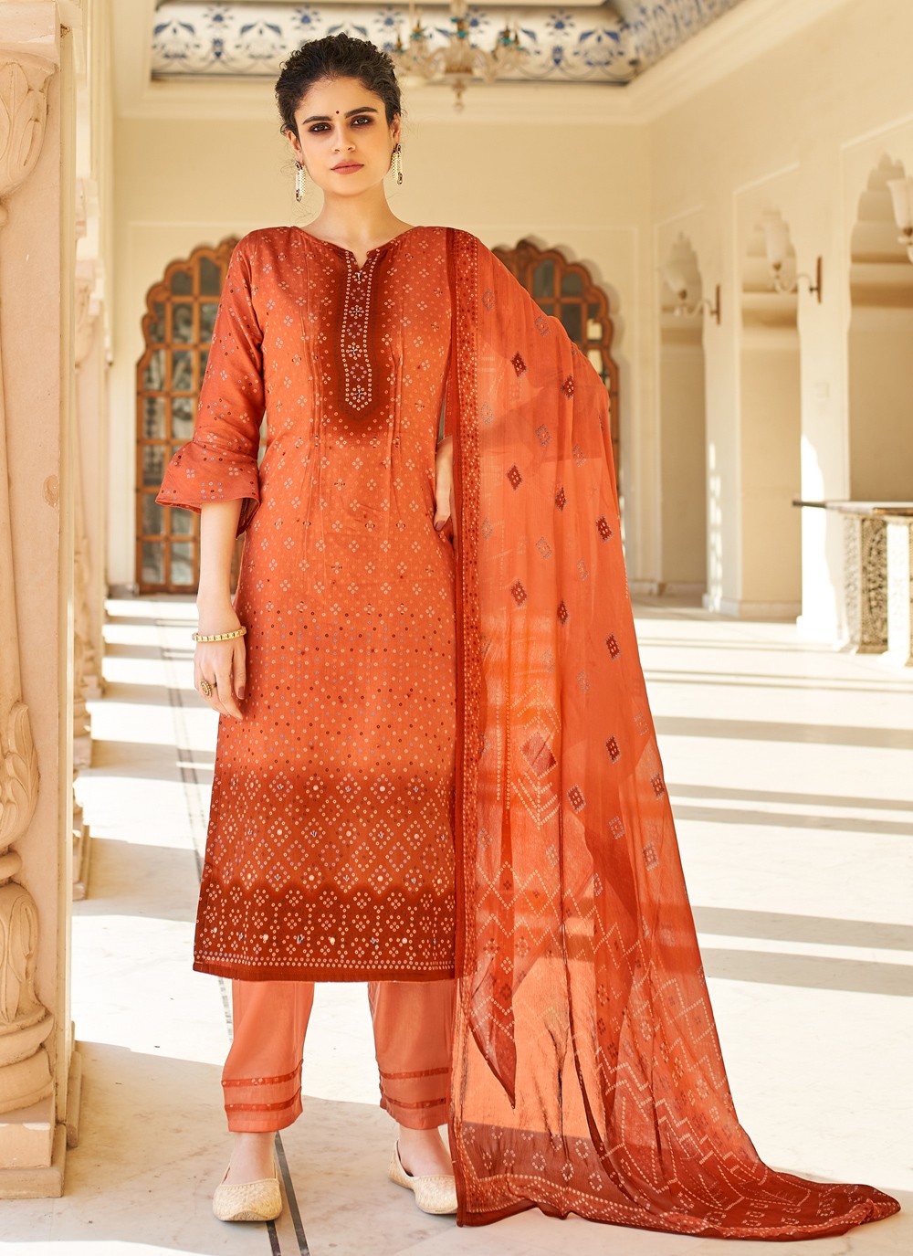 printed palazzo suit designs