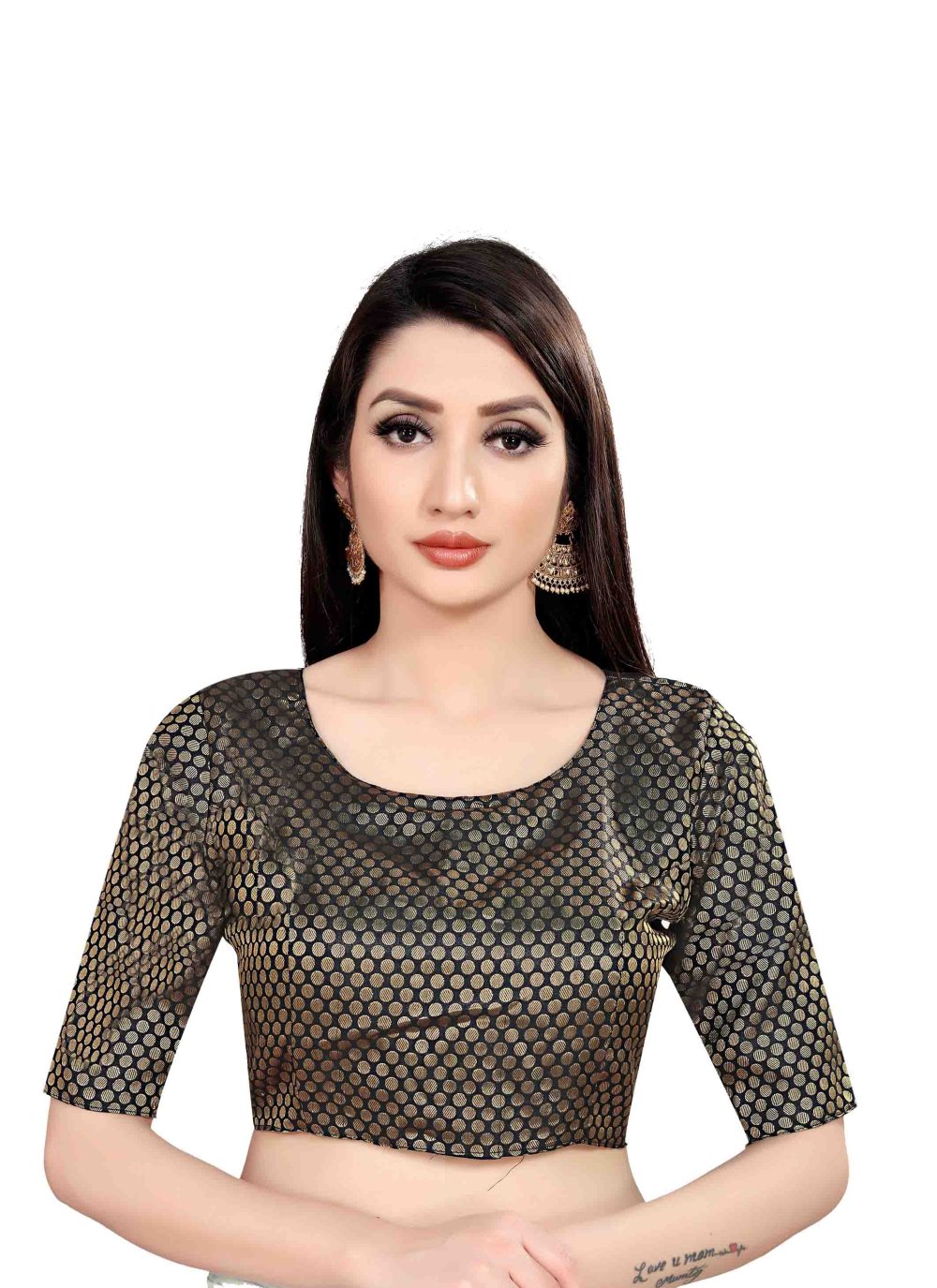 jacquard blouse material online