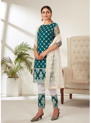 Rama Embroidered Pant Style Suit