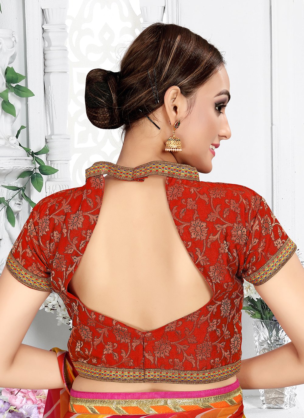 Brocade blouse best sale designs 2019