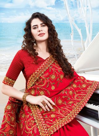 Resham Silk Traditional Designer Saree