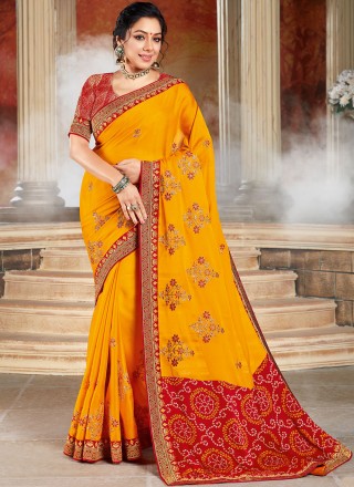 This Wedding Season Team These Yellow Sarees With Varied Coloured Blou –  Shopzters