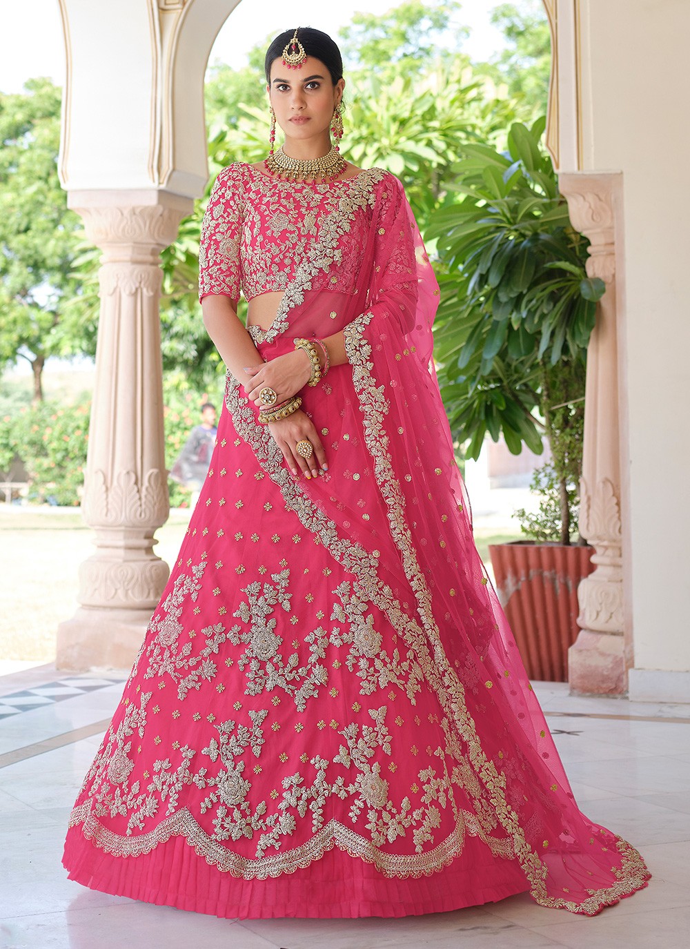 Latest Trendy Exclusive Indian Bollywood Replica Wedding Party Wear Lehanga  - SellersHub.io