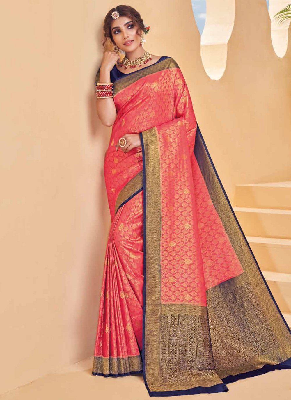 Buy a Black ready to wear saree for farewell On Rutbaa