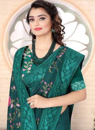Silk Embroidered Bollywood Saree