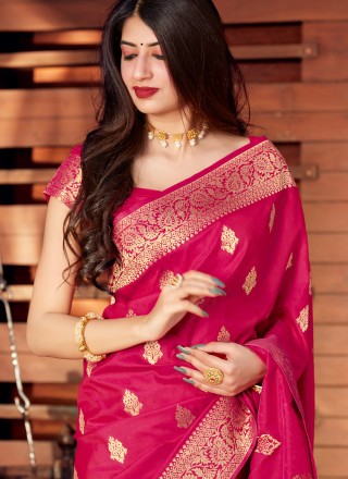 Silk Woven Traditional Designer Saree