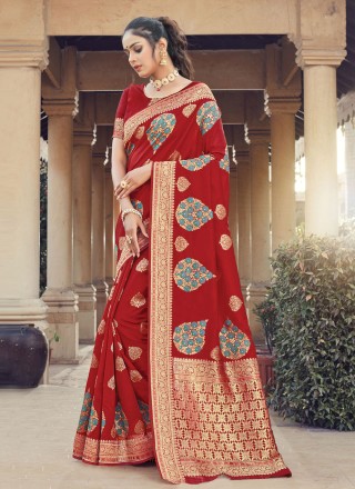 Silk Woven Traditional Saree