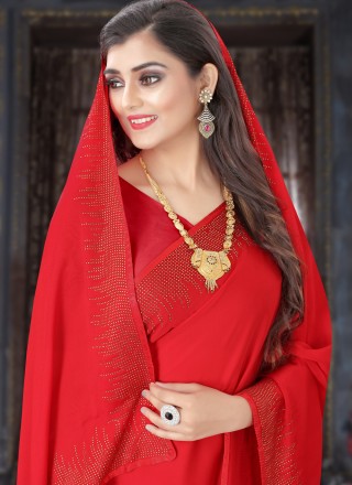 Stone Trendy Saree