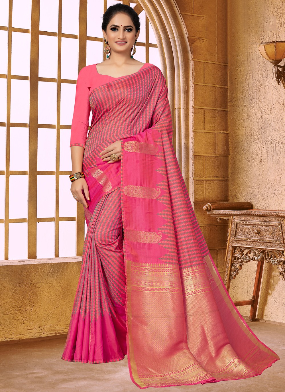 Shop Weaving Fancy Fabric Traditional Saree Online 170141 Saree