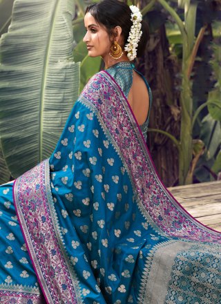 Weaving Silk Designer Traditional Saree