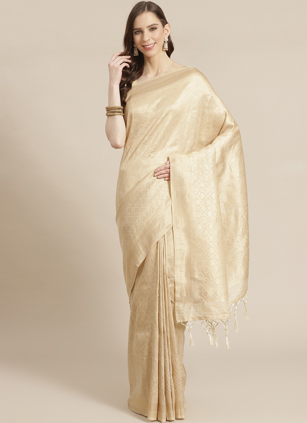 Shop Weaving Silk Gold Designer ...