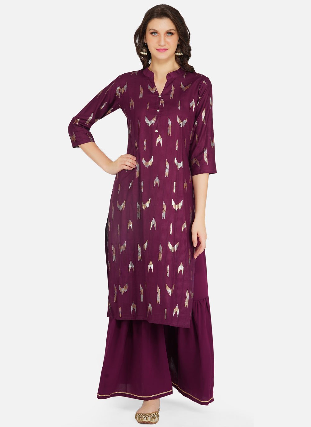 stand patti neck design dress