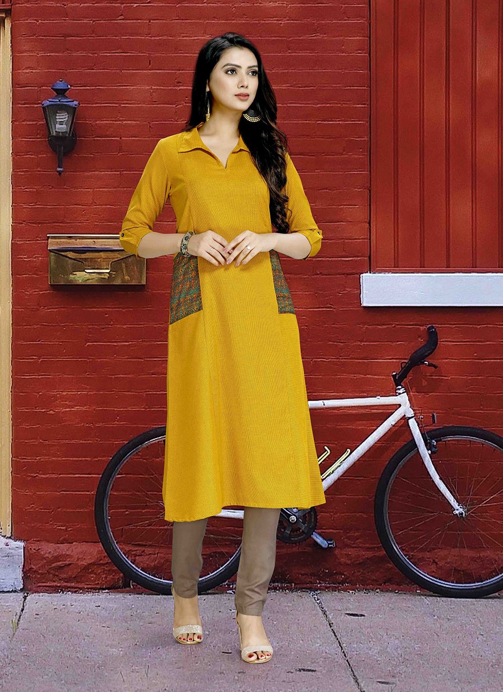 Wear Bright Yellow Kurtis to Make a Bold Style Statement 10 Designer Kurtis  in Yellow Colour to Make You Stand Out from the Crowd in 2020