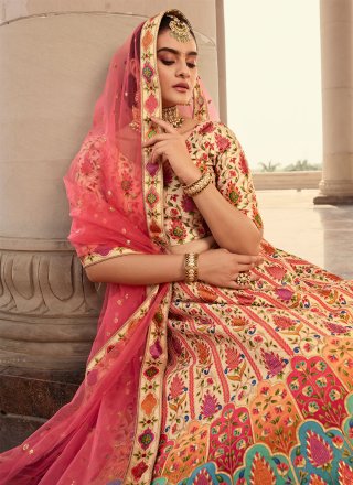 A Line Lehenga Choli For Ceremonial