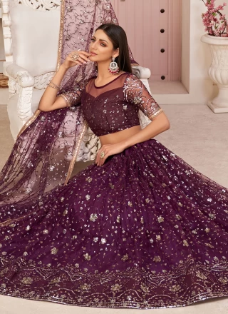 A Line Lehenga Choli For Ceremonial