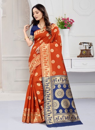 Art Banarasi Silk Weaving Classic Saree