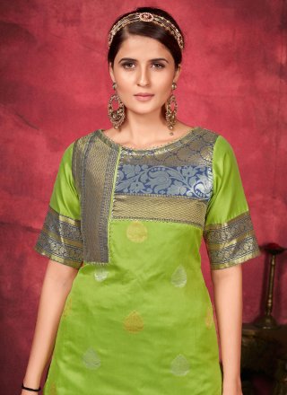 Art Silk Salwar Kameez