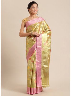 Banarasi Silk Party Designer Traditional Saree