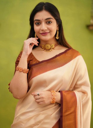 Banarasi Silk Sangeet Classic Saree