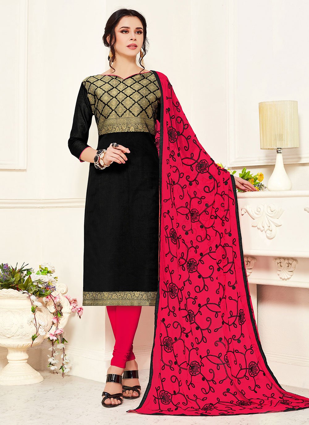 Banarasi Silk Weaving Salwar Suit