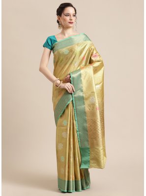 Banarasi Silk Woven Designer Traditional Saree