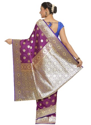 Banarasi Silk Woven Designer Traditional Saree