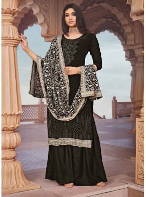 Black Diamond Designer Pakistani Salwar Suit