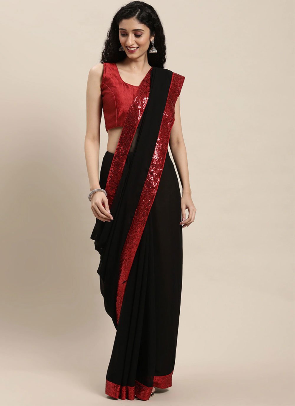 Black Kids Sarees - Buy Black Kids Sarees Online at Best Prices In India |  Flipkart.com