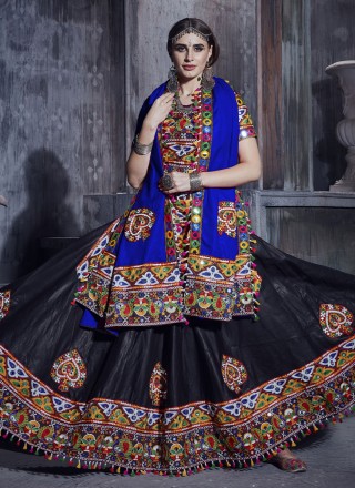 Buy Zaqe Zone Women Blue Embroidered Net Lehenga Choli Online at Best  Prices in India - JioMart.