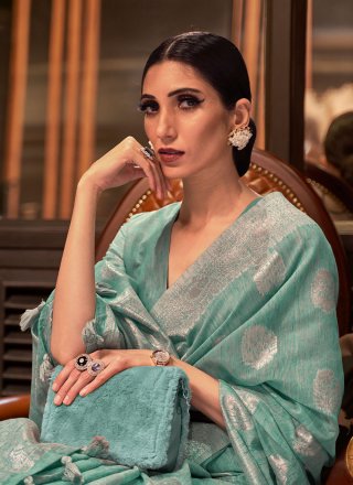 Blue Classic Designer Saree