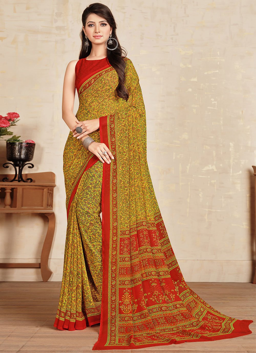 Classic Saree For Casual