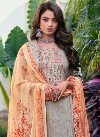Cotton Casual Designer Pakistani Suit