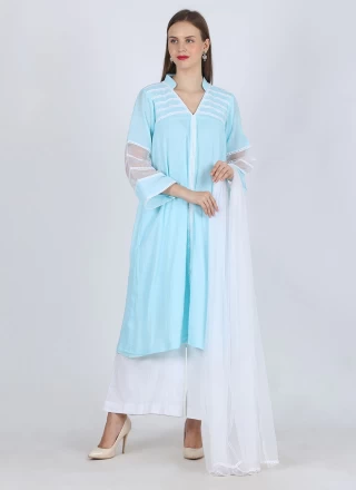 Cotton Ceremonial Readymade Salwar Suit