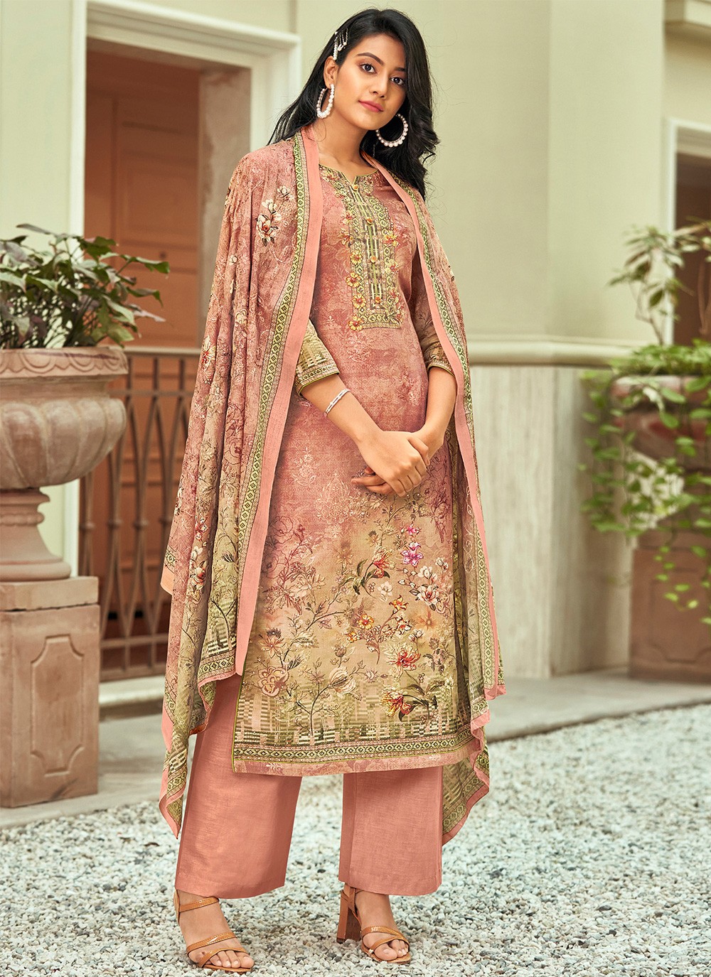 Cotton Designer Pakistani Suit