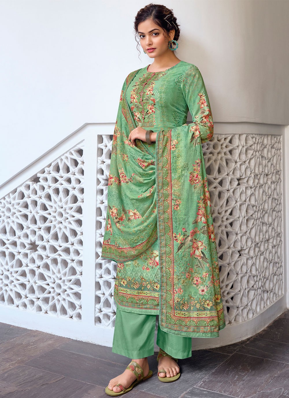 Cotton Print Designer Pakistani Salwar Suit