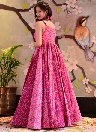 Cotton Silk Festival Designer Gown