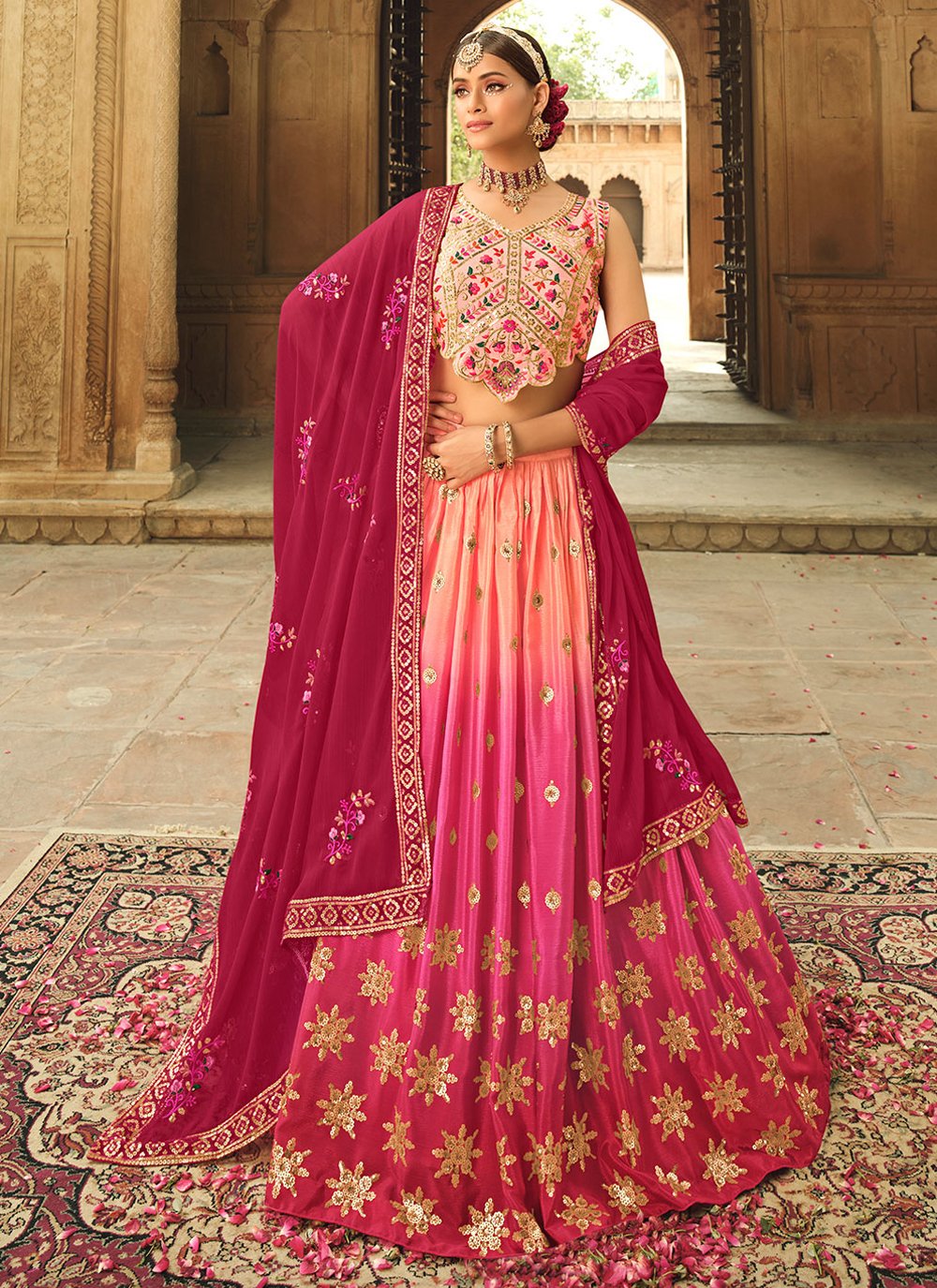 Buy Indian Traditional Party Bollywood Designer Wedding Bridal Online in  India - Etsy | Indian bridesmaid dresses, Designer lehenga choli, Work  outfits women